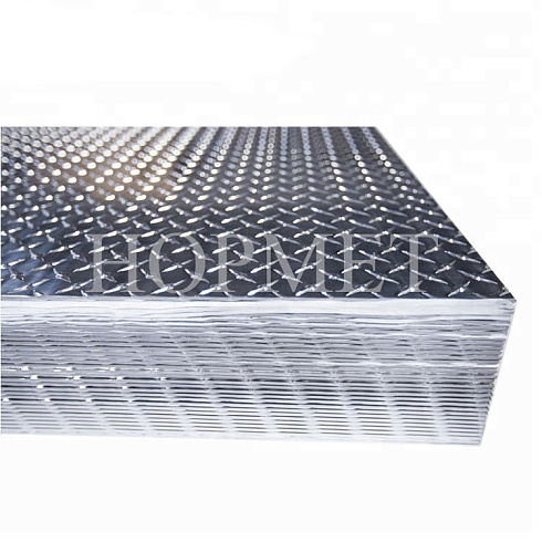 Лист алюминиевый 4х1500х3000 EU, рифление квинтет, марка АМГ2Н2 Р в Краснодаре цена